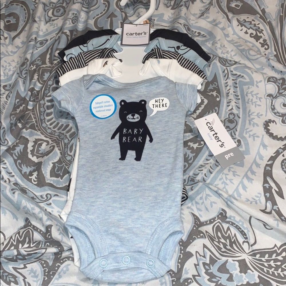 Carter’s Baby Boy 5 Piece Preemie Set